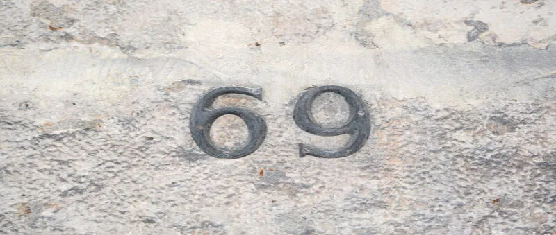 69 là cặp đối xứng độc đáo trong lô đề